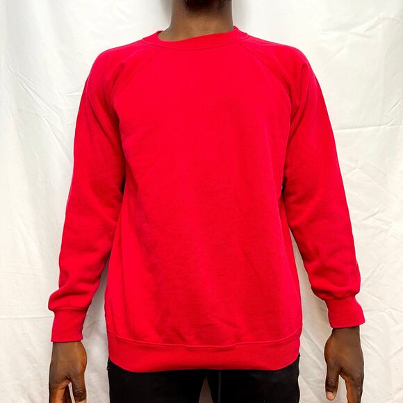 Hanes Other - vintage Hanes Sport blank red crewneck XL